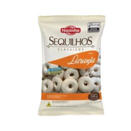 SEQUILHOS SABOR LARANJA 350g - NAZINHA