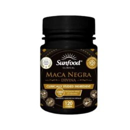 MACA PERUANA NEGRA 120CAPS - SUNFOOD